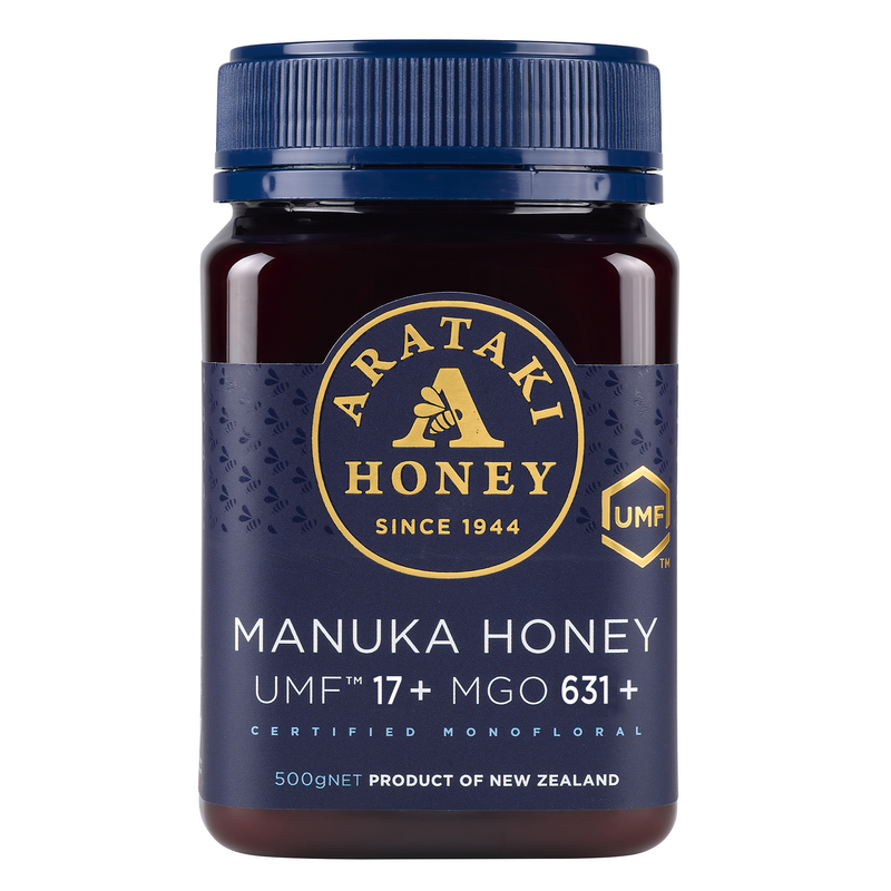 ARATAKI Manuka Honey UMF 17+, MGO 631 mg/kg, 500g